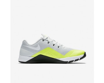 Chaussure Nike Metcon Repper Dsx Pour Homme Fitness Et Training Platine Pur/Volt/Noir/Blanc_NO. 898048-001