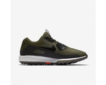 Chaussure Nike Air Zoom 90 It Pour Homme Golf Kaki Cargo/Blanc Sommet/Orange Max/Noir_NO. 844569-300
