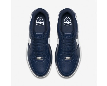 Chaussure Nike Lunar Force 1 G Pour Homme Golf Bleu Nuit Marine/Jaune Gomme/Blanc_NO. 818726-400