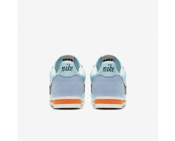 Chaussure Nike Classic Cortez Nylon Premium Pour Femme Lifestyle Bleu Calme/Voile/Orange Sécurité/Noir_NO. 882258-402