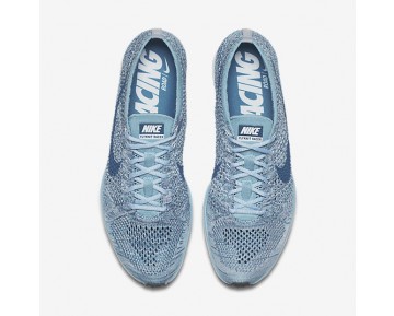 Chaussure Nike Flyknit Racer Pour Femme Running Bleu Mica/Blanc/Bleu Légion_NO. 526628-102