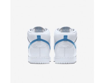 Chaussure Nike Sb Dunk High Pro « Mulder » Pour Homme Lifestyle Blanc/Blanc/Blanc/Bleu Orion_NO. 881758-141