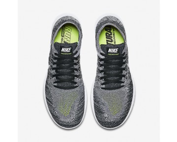 Chaussure Nike Free Rn Flyknit 2017 Pour Homme Running Noir/Volt/Blanc_NO. 880843-003