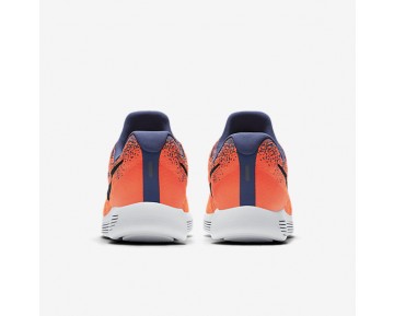 Chaussure Nike Lunarepic Low Flyknit 2 Pour Homme Running Bleu Lune/Hyper Orange/Bleu Toile/Noir_NO. 863779-403