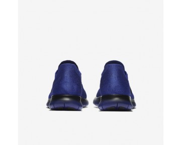 Chaussure Nike Lab Gyakusou Free Rn Flyknit 2017 Pour Homme Running Bleu Royal Profond/Bleu Royal Profond/Noir_NO. 883287-400