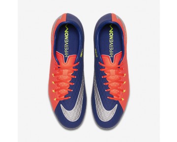 Chaussure Nike Hypervenom Phelon 3 Fg Pour Homme Football Bleu Royal Profond/Cramoisi Total/Zeste D'Agrumes/Chrome_NO. 852556-409
