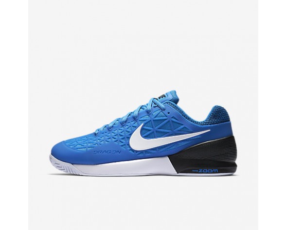 Chaussure Nike Court Zoom Cage 2 Pour Homme Tennis Bleu Photo Clair/Noir/Blanc_NO. 844960-403