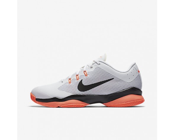 Chaussure Nike Court Air Zoom Ultra Pour Femme Tennis Blanc/Hyper Orange/Platine Pur/Noir_NO. 845046-100