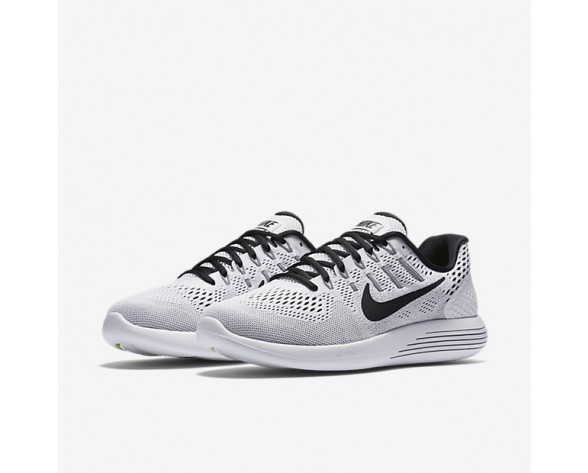 Chaussure Nike Lunarglide 8 Pour Homme Running Blanc/Noir_NO. 843725-101