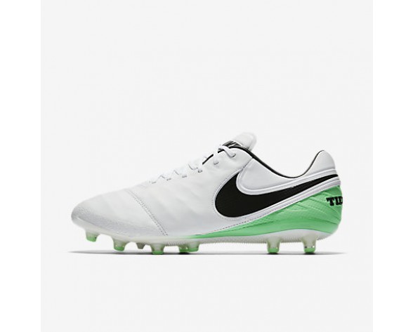 Chaussure Nike Tiempo Legend Vi Ag-Pro Pour Homme Football Blanc/Vert Electro/Noir_NO. 844593-103