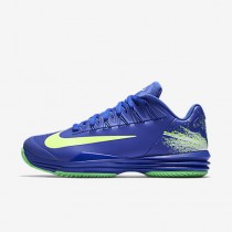 Chaussure Nike Court Lunar Ballistec 1.5 Legend Pour Homme Tennis Bleu Souverain/Vert Electro/Blanc/Vert Ombre_NO. 812939-400