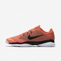 Chaussure Nike Court Air Zoom Ultra Clay Pour Homme Tennis Hyper Orange/Blanc/Noir_NO. 845008-800