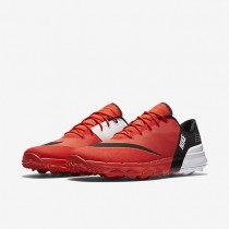 Chaussure Nike Fi Flex Pour Homme Golf Orange Max/Blanc/Noir_NO. 849960-800