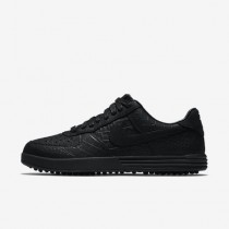 Chaussure Nike Lunar Force 1 G Premium Pour Homme Golf Noir/Noir/Noir_NO. 844547-003