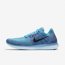Chaussure Nike Free Rn Flyknit 2017 Pour Femme Running Bleu Toile/Bleu Chlorine/Bleu Lune/Obsidienne Foncée_NO. 880844-400