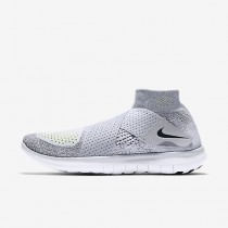 Chaussure Nike Free Rn Motion Flyknit 2017 Pour Femme Running Gris Loup/Gris Froid/Volt/Noir_NO. 880846-002