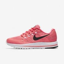 Chaussure Nike Air Zoom Vomero 12 Pour Femme Running Rouge Lave Brillant/Rose Coureur/Crépuscule Brillant/Noir_NO. 863766-601