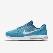 Chaussure Nike Lunarglide 8 Pour Femme Running Bleu Chlorine/Bleu Industriel/Rose Coureur/Bleu Glacier_NO. 843726-405