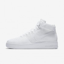 Chaussure Nike Air Force 1 Ultra Flyknit Pour Homme Lifestyle Blanc/Blanc/Blanc_NO. 817420-102