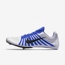 Chaussure Nike Zoom D Pour Femme Running Blanc/Bleu Coureur/Noir_NO. 819164-100