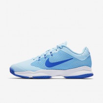 Chaussure Nike Court Air Zoom Ultra Clay Pour Femme Tennis Bleu Glacé/Bleu Université/Blanc/Bleu Comète_NO. 845047-401