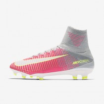 Chaussure Nike Mercurial Superfly V Fg Pour Femme Football Hyper Rose/Gris Loup/Aigre/Blanc_NO. 844226-610