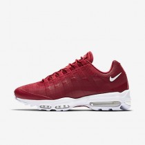 Chaussure Nike Air Max 95 Ultra Essential Pour Homme Lifestyle Rouge Sportif/Blanc/Blanc_NO. 857910-600