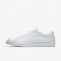 Chaussure Nike All Court 2 Low Canvas Pour Homme Lifestyle Blanc/Blanc_NO. 898040-100