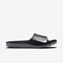 Chaussure Nike Solarsoft Pour Homme Lifestyle Noir/Blanc_NO. 386163-011