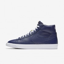Chaussure Nike Blazer Mid Premium 09 Pour Homme Lifestyle Bleu Binaire/Noir/Gomme Marron Clair/Blanc_NO. 429988-402
