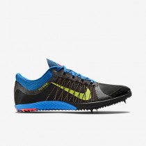 Chaussure Nike Victory Xc 3 Pour Homme Running Noir/Bleu Photo/Vert Ardent_NO. 654693-003