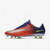 Chaussure Nike Mercurial Vapor Xi Fg Pour Homme Football Bleu Royal Profond/Cramoisi Total/Zeste D'Agrumes/Chrome_NO. 831958-408