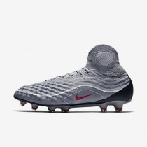 Chaussure Nike Magista Obra Ii Se Fg Pour Homme Football Gris Froid/Gris Loup/Blanc/Rouge Intense_NO. 848647-060