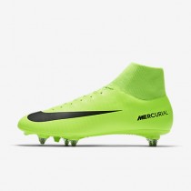 Chaussure Nike Mercurial Victory Vi Dynamic Fit Sg Pour Homme Football Vert Électrique/Citron Flash/Blanc/Noir_NO. 903610-303