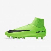 Chaussure Nike Mercurial Victory Vi Dynamic Fit Ag-Pro Pour Homme Football Vert Électrique/Citron Flash/Blanc/Noir_NO. 903608-303