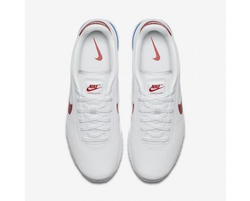 Chaussure Nike Cortez Ultra Moire Pour Homme Lifestyle Blanc/Bleu Royal/Rouge Intense_NO. 845013-100