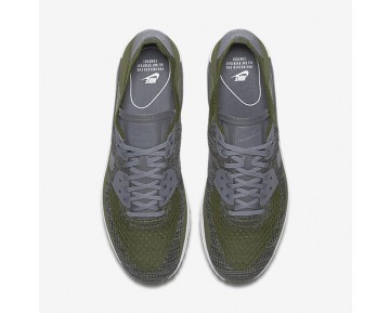 Chaussure Nike Air Max 90 Ultra 2.0 Flyknit Pour Homme Lifestyle Vert Brut/Blanc/Noir/Gris Foncé_NO. 875943-300