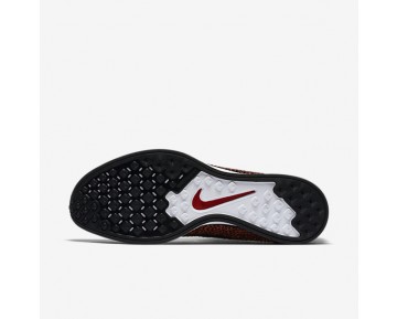 Chaussure Nike Flyknit Racer Pour Homme Lifestyle Rouge Université/Mangue Brillant/Noir_NO. 526628-608