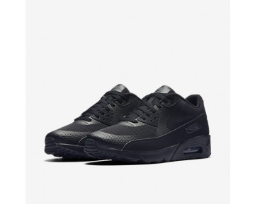Chaussure Nike Air Max 90 Ultra 2.0 Essential Pour Homme Lifestyle Noir/Noir/Gris Foncé/Noir_NO. 875695-002