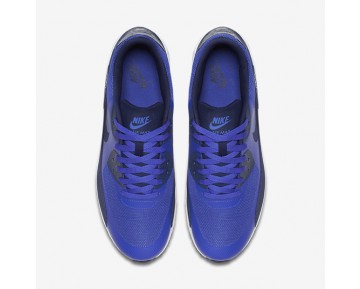 Chaussure Nike Air Max 90 Ultra 2.0 Essential Pour Homme Lifestyle Bleu Souverain/Blanc/Bleu Binaire_NO. 875695-400