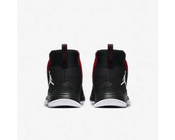 Chaussure Nike Jordan Ultra.Fly 2 Pour Homme Basketball Noir/Rouge Sportif/Blanc_NO. 897998-001
