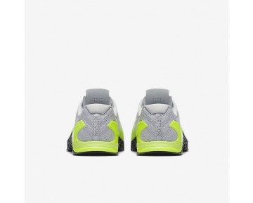 Chaussure Nike Metcon 3 Pour Homme Fitness Et Training Platine Pur/Volt/Vert Ombre/Noir_NO. 852928-006