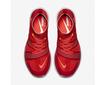 Chaussure Nike Free Train Virtue Pour Homme Fitness Et Training Rouge Université/Cramoisi Brillant/Platine Pur/Hyper Orange_NO. 898052-600