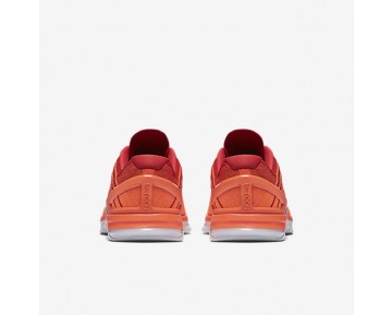 Chaussure Nike Metcon Dsx Flyknit Pour Homme Fitness Et Training Cramoisi Total/Rouge Université/Platine Pur/Hyper Orange_NO. 852930-800