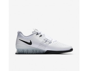 Chaussure Nike Romaleos 3 Pour Homme Fitness Et Training Blanc/Volt/Noir_NO. 852933-100
