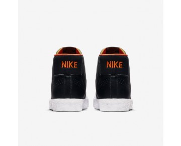 Chaussure Nike Sb Blazer Mid Xt Pour Homme Skateboard Noir/Blanc/Orange Sécurité/Argent Métallique_NO. 876872-001