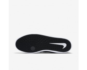 Chaussure Nike Sb Check Solarsoft Pour Homme Skateboard Noir/Blanc_NO. 843895-001