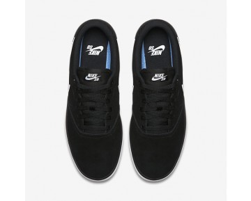 Chaussure Nike Sb Check Solarsoft Pour Homme Skateboard Noir/Blanc_NO. 843895-001