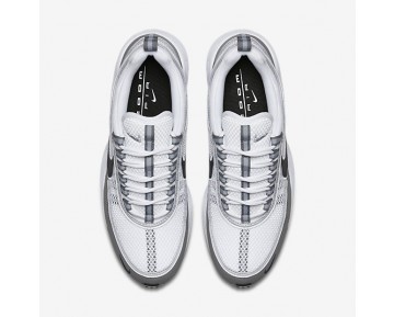 Chaussure Nike Air Zoom Spiridon Pour Homme Lifestyle Blanc/Cendré Clair/Noir_NO. 849776-101