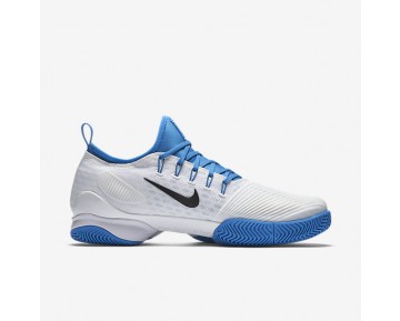 Chaussure Nike Court Air Zoom Ultra React Pour Homme Tennis Blanc/Bleu Photo Clair/Noir_NO. 859719-100